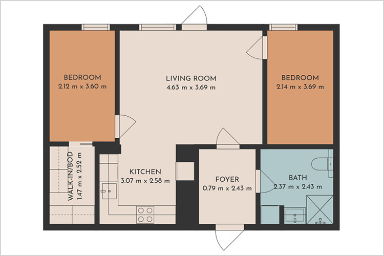 3D Enhanced Floorplan